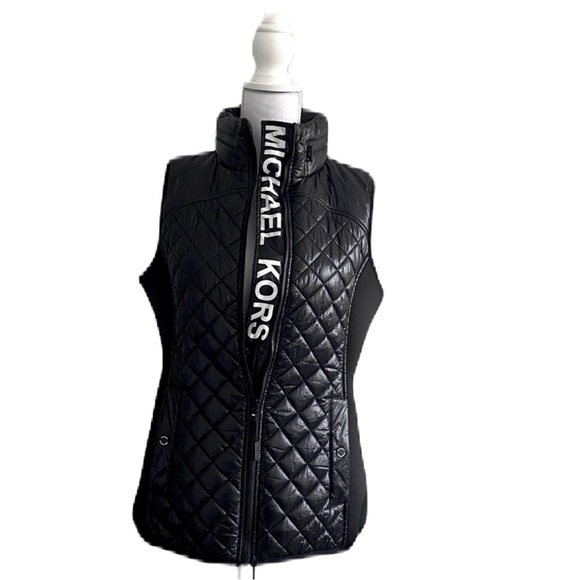 MICHAEL Michael Kors Jackets & Blazers - MICHAEL Kors Vest Black Size S